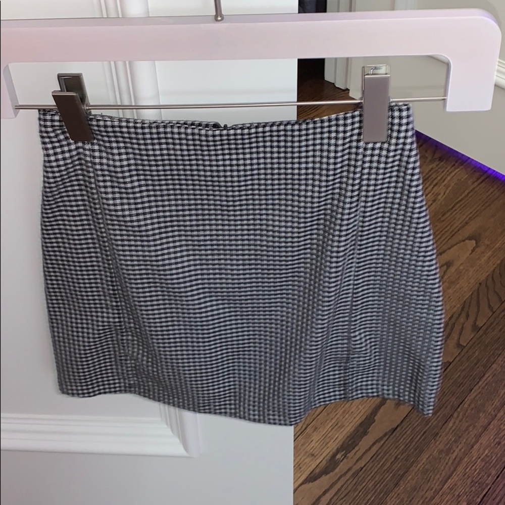 Brandy Melville checkered skirt